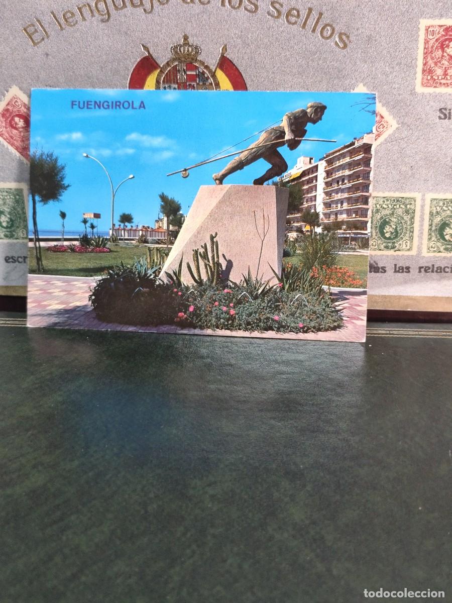 Postales: P6050 Postal Fuengirola 40 Monumento al pescador . Arribas