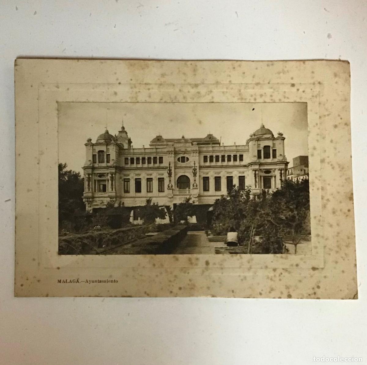Postales: AYUNTAMIENTO DE MALAGA 1960