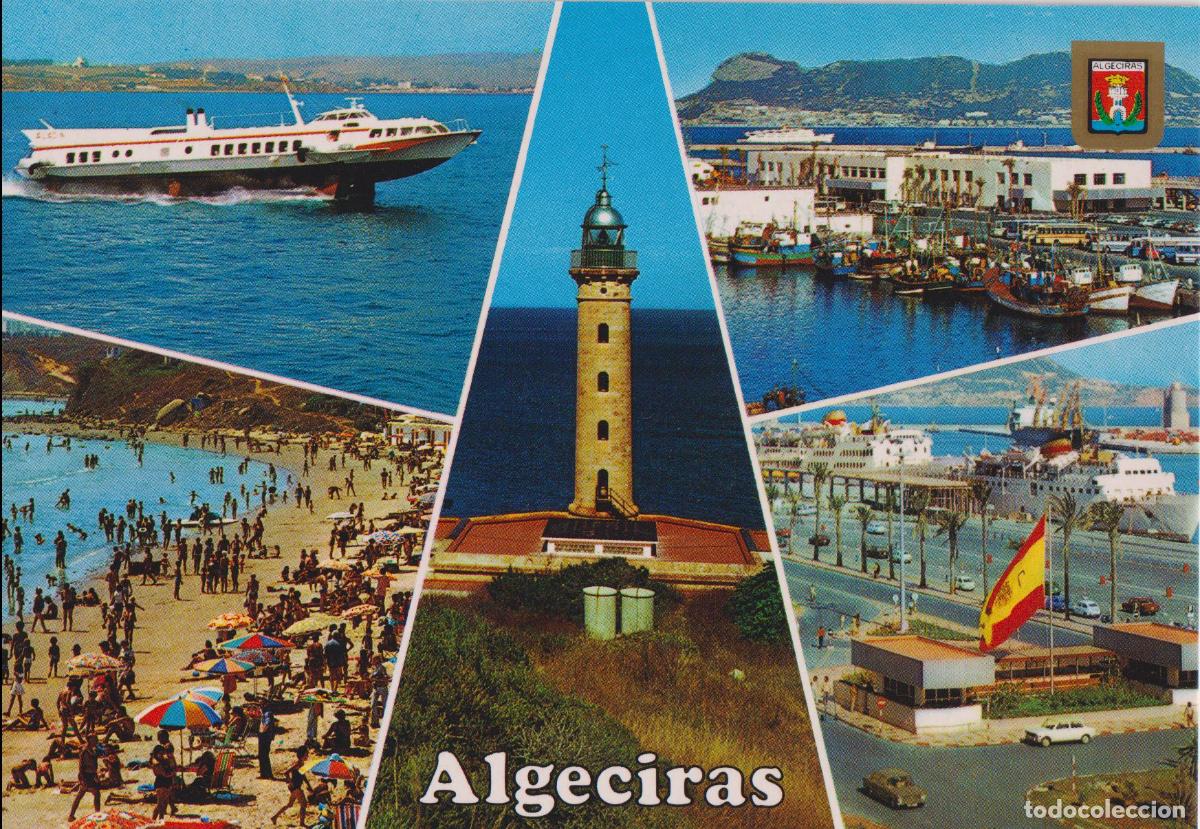 Postales: ALGECIRAS (CADIZ) VARIOS ASPECTOS &ndash; ESCUDO DE ORO N&ordm;174 &ndash; S/C