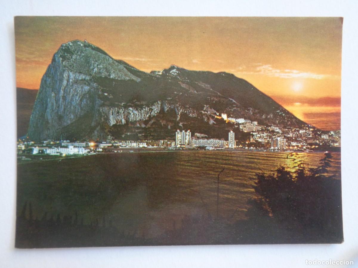 Postales: POSTAL DE ALGECIRAS ( CADIZ ): PE&Ntilde;ON DE GIBRALTAR