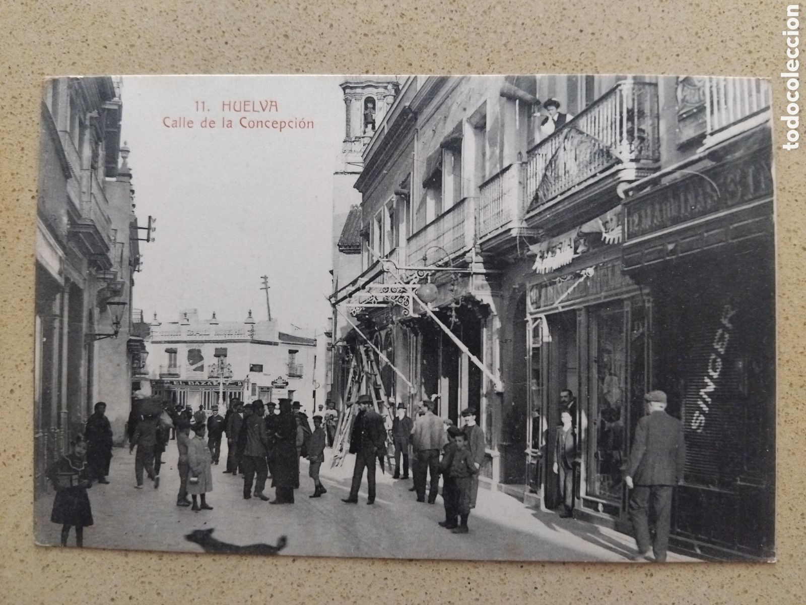 Postales: Postal Huelva, calle de la concepci&oacute;n