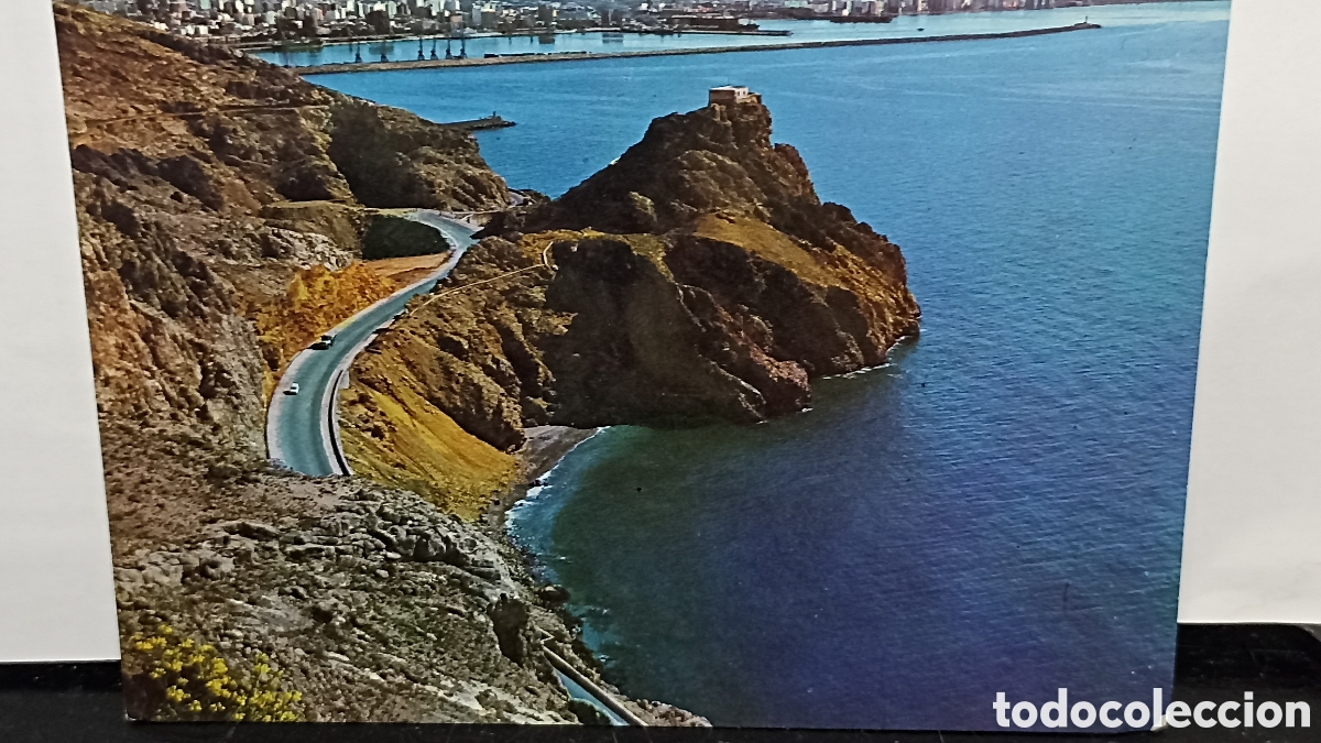 Postales: Almer&iacute;a ruda de la costa y el Castilla San Telmo