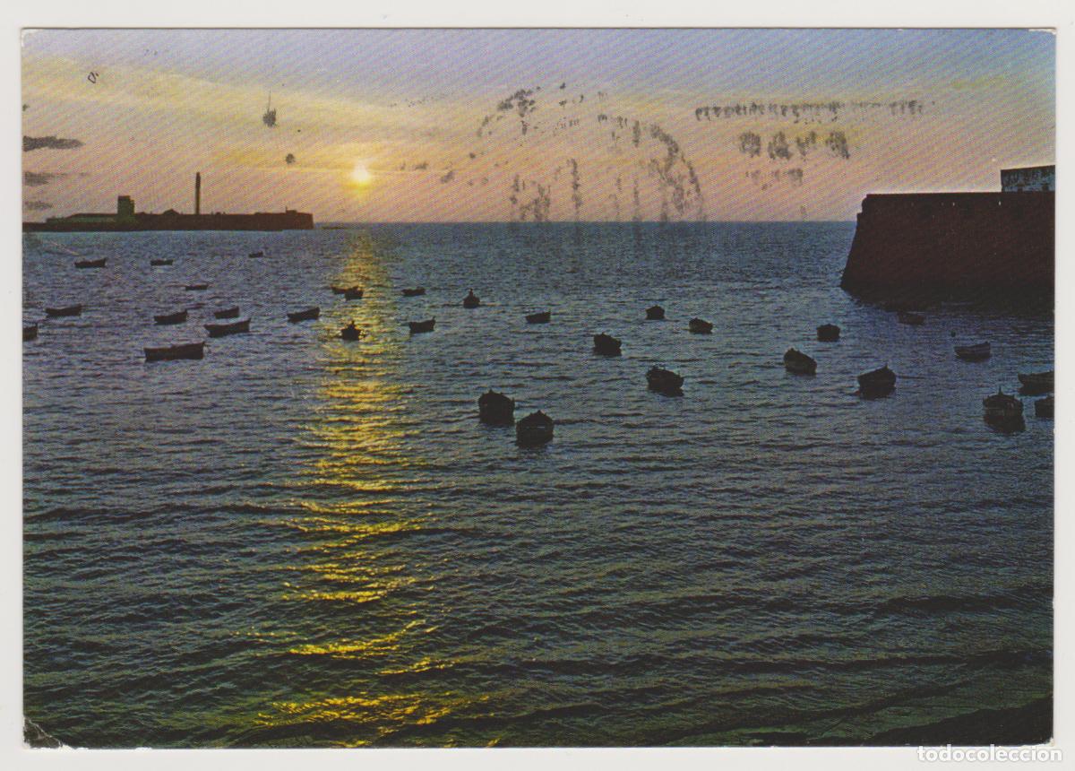 Postales: TARJETA POSTAL - CADIZ - CALETA Y FARO - N&ordm; 55 - EDICIONES SICILIA