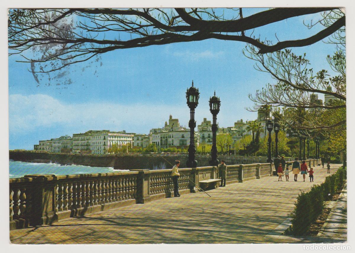 Postales: TARJETA POSTAL - CADIZ - ALAMEDA DEL MARQUES DE COMILLAS - N&ordm; 4 - GARCIA GARRABELLA Y CIA
