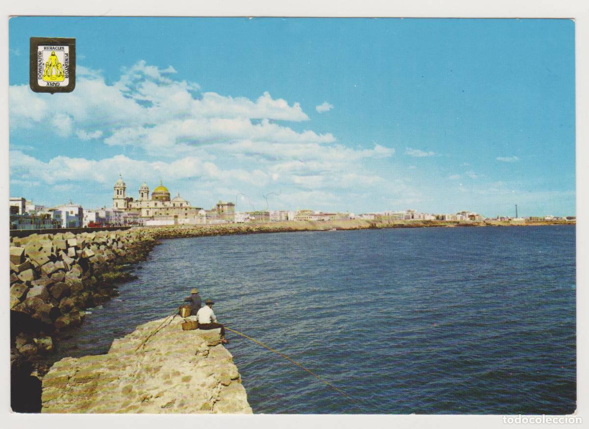 Postales: TARJETA POSTAL - CADIZ - MURALLAS DEL CAMPO DEL SUR - N&ordm; 1126 - EDICIONES FISA
