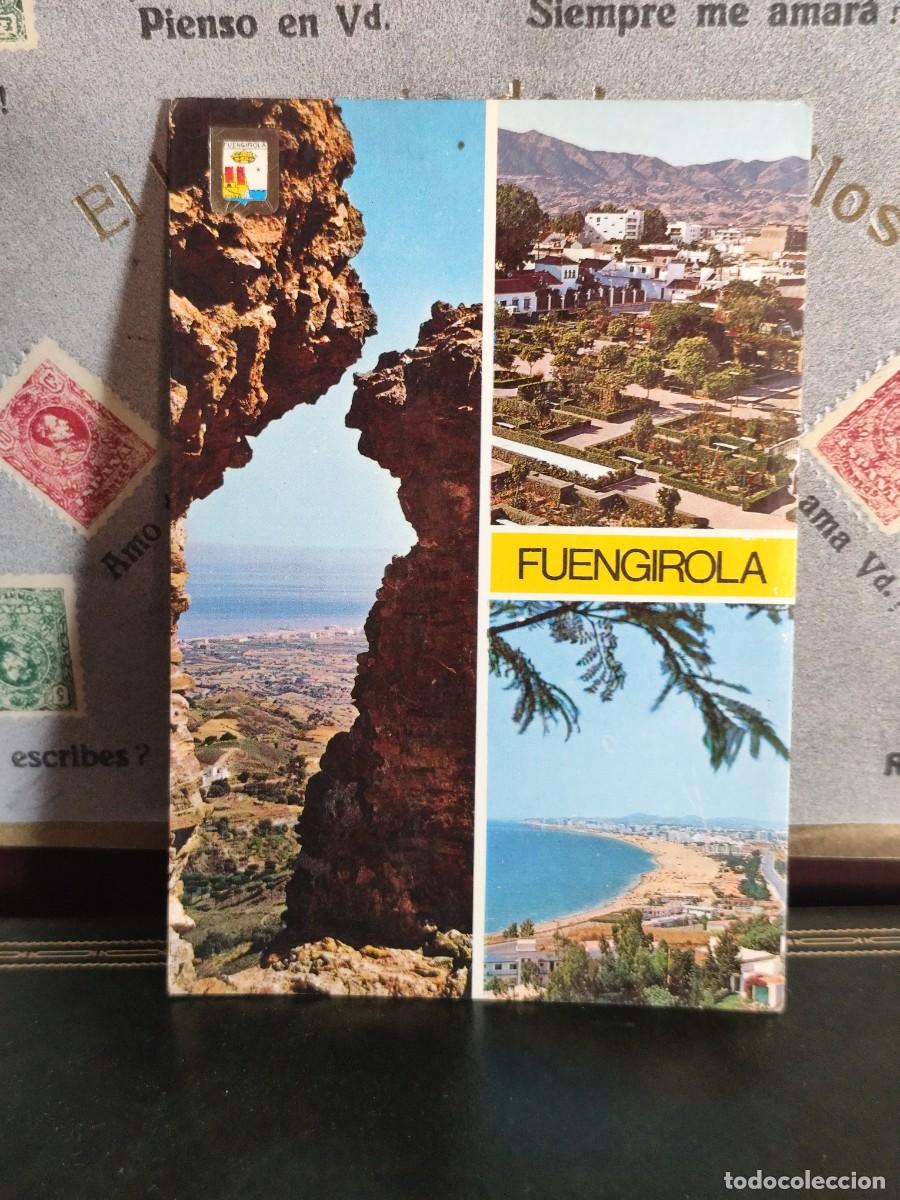 Postales: P6067 Postal Fuengirola 17 Castillo - Parque y Torreblanca . Dom&iacute;nguez
