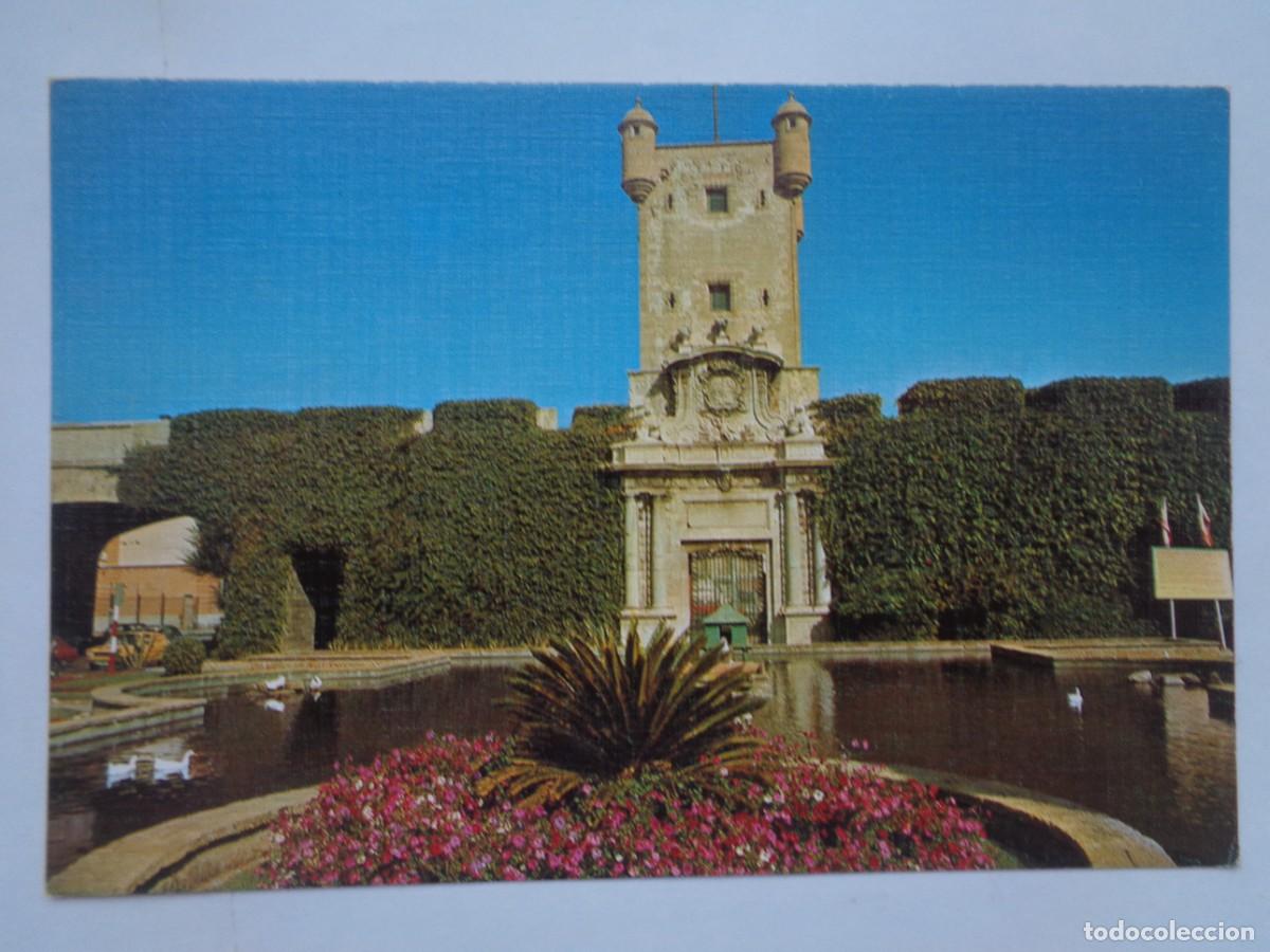Postales: POSTAL DE CADIZ : PUERTA DE TIERRA