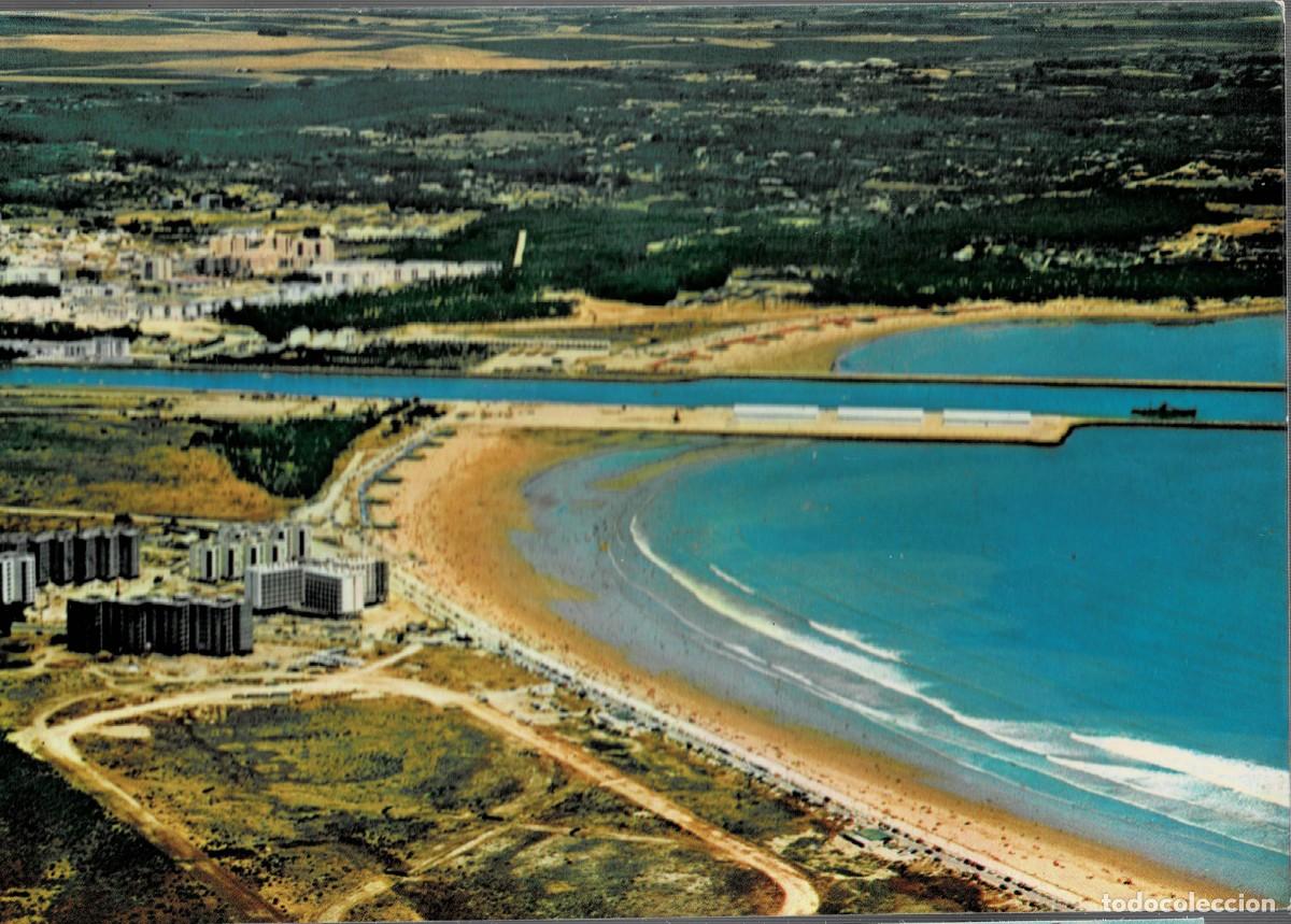 Postales: POSTAL MODERNA DEL PUERTO SANTA MARIA. VISTA AEREA. P-ANPS-147