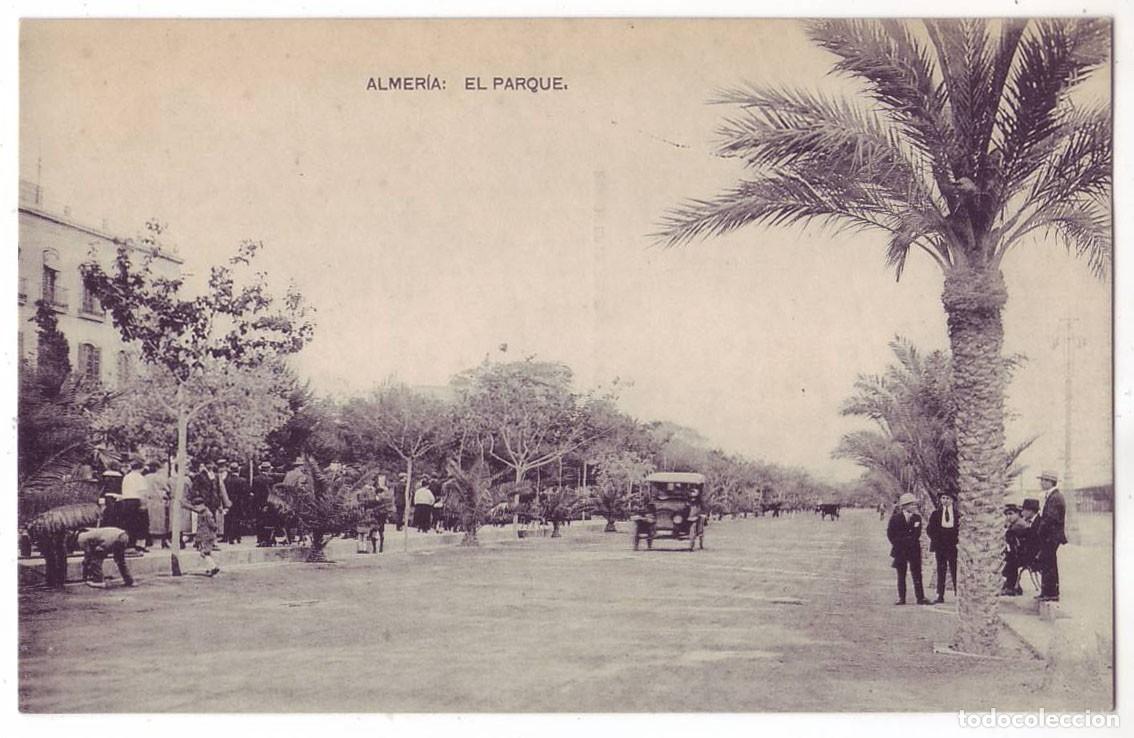 Postales: Almer&iacute;a: El Parque. Hauser y Menet. No circulada (A&ntilde;os 10)