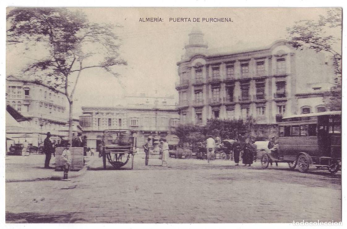 Postales: Almer&iacute;a: Puerta de Purchena. Hauser y Menet. No circulada (A&ntilde;os 10)