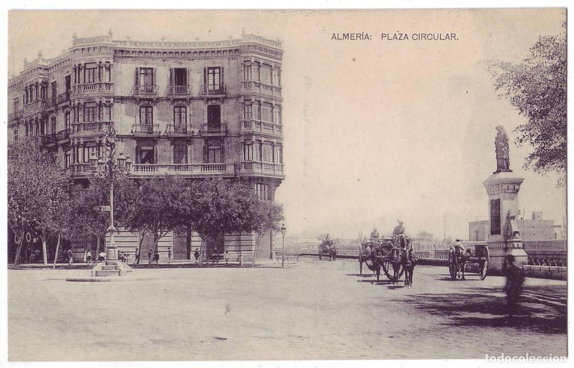 Postales: Almer&iacute;a: Plaza Circular. Hauser y Menet. No circulada (A&ntilde;os 10)