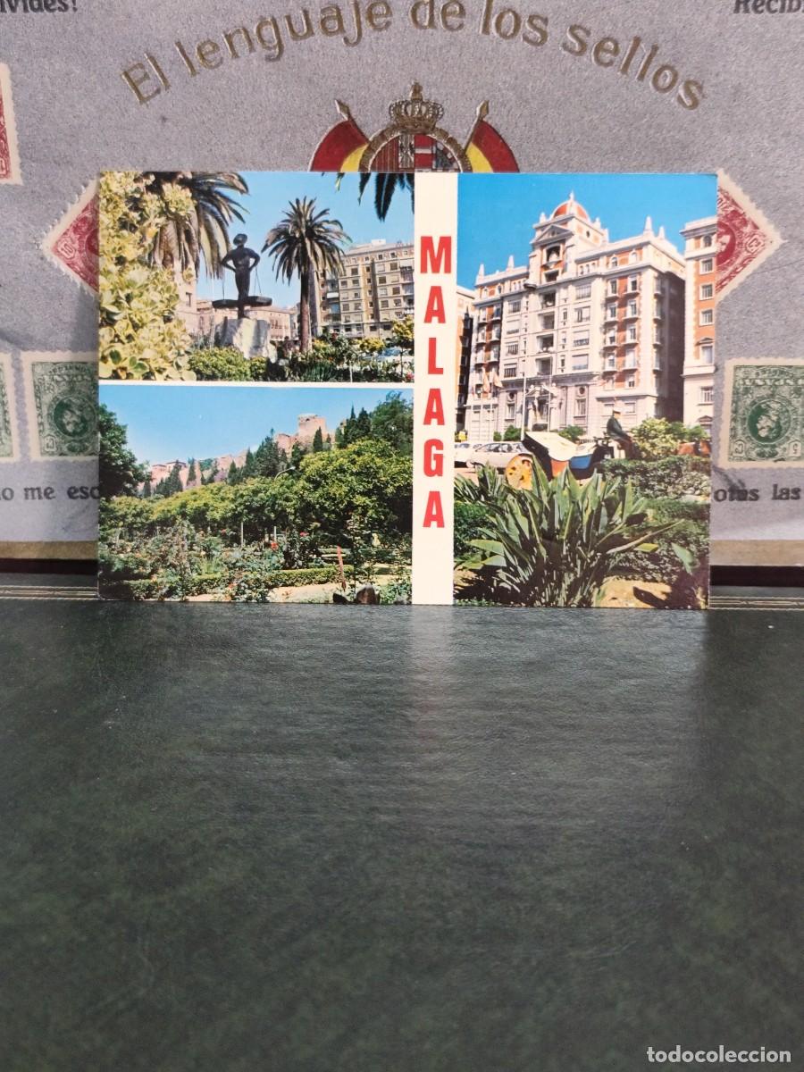 Postales: P6110 Postal M&aacute;laga 24 Costa del Sol . Edc . Antonio