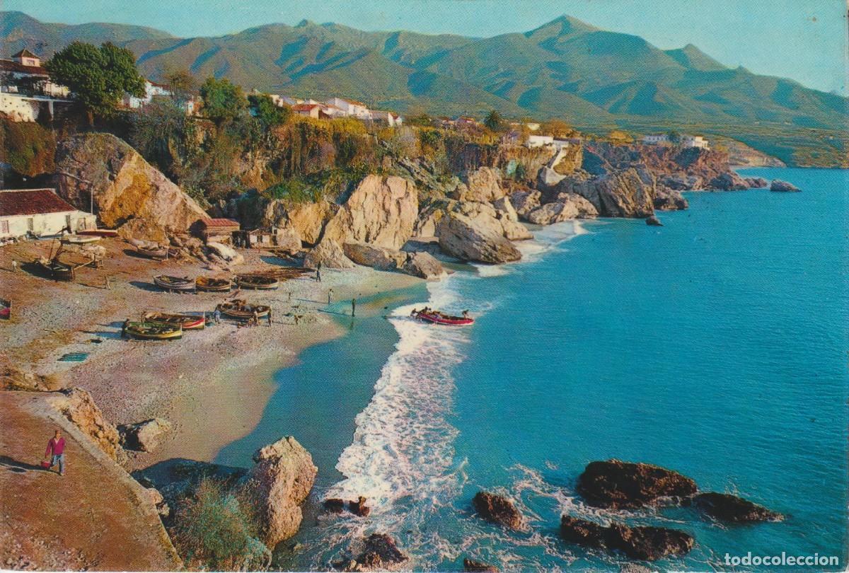 Postales: () NERJA. PLAYA DE CALAHONDA
