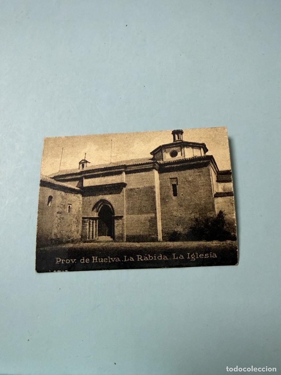 Postales: POSTAL ORIGINAL. D&Eacute;CADA A&Ntilde;OS 30. PROV. DE HUELVA. LA R&Aacute;BIDA. LA IGLESIA. N&ordm; 906
