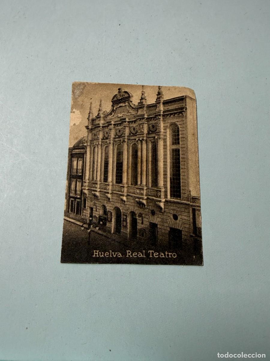 Postales: POSTAL ORIGINAL. D&Eacute;CADA A&Ntilde;OS 30. HUELVA. REAL TEATRO. N&ordm; 895