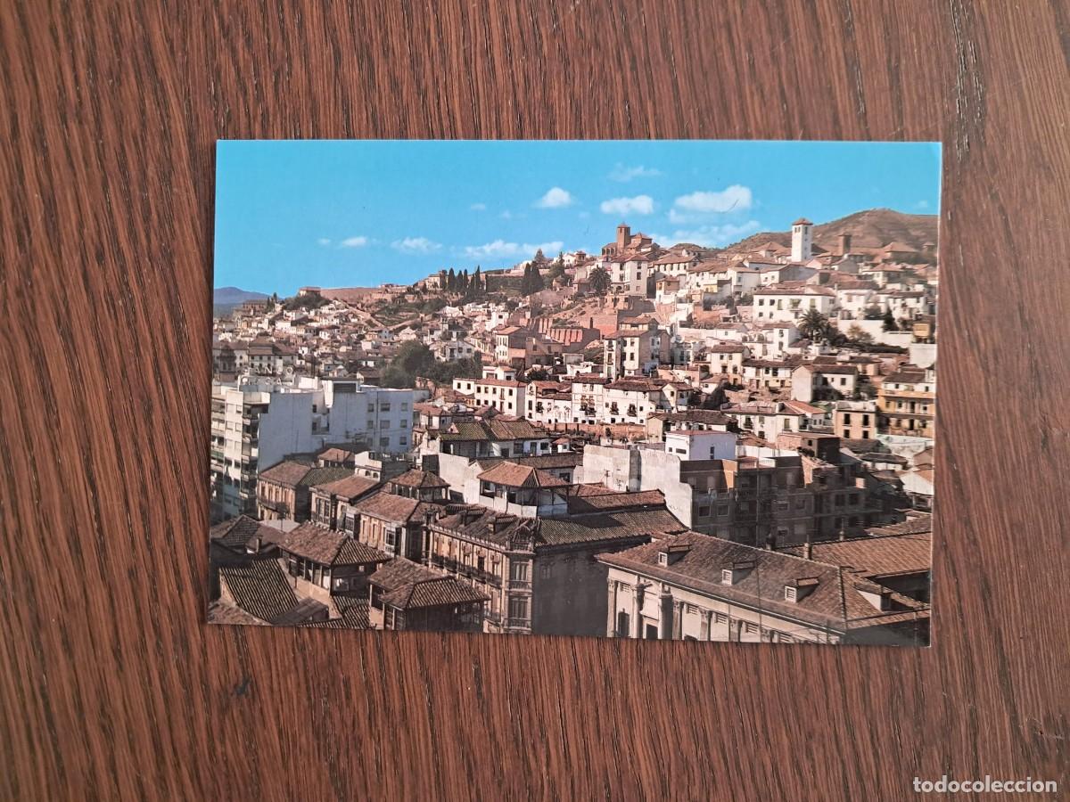 Postales: postal de Espa&ntilde;a, vista panor&aacute;mica Albaic&iacute;n, Granada, a&ntilde;o 1989.
