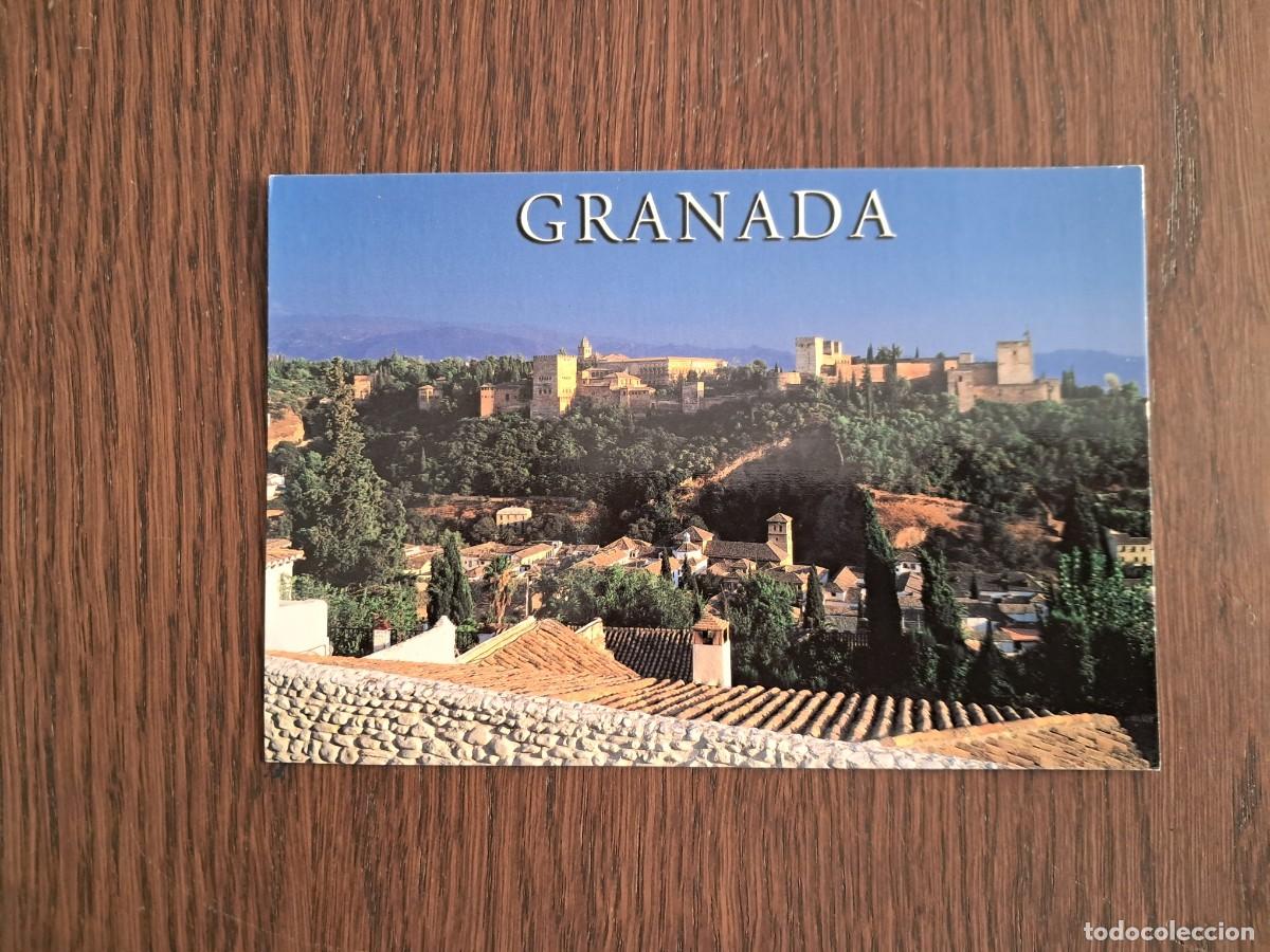 Postales: postal de Espa&ntilde;a, La Alhambra, Granada, a&ntilde;o 2004.