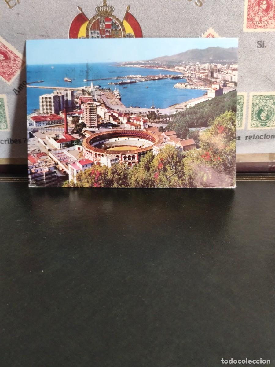 Postales: P6114 Postal M&aacute;laga 1357 Vista general de d&iacute;a . Postales Costa del Sol