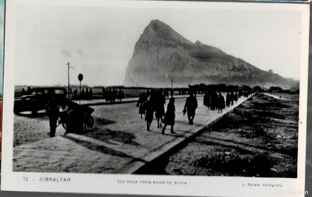 Postales: POSTAL MODERNA DE GIBRALTAR. THE ROCK FROM ROAD TO SPAIN. P-GIBR-276