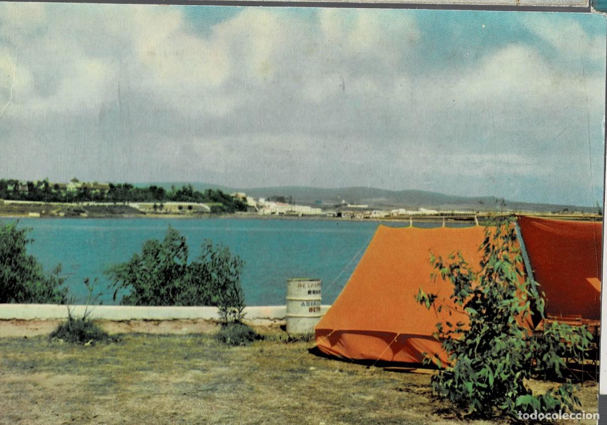 Postales: POSTAL MODERNA DE ALGECIRAS. VISTA DESDE EL CAMPING CRISTINA. P-ANALG-285 ,2