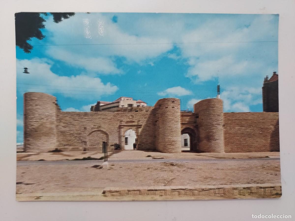 Postales: POSTAL RONDA PUERTO DE ALMOCABAR Y MURALLAS. 1975. ESCRITA. MALAGA