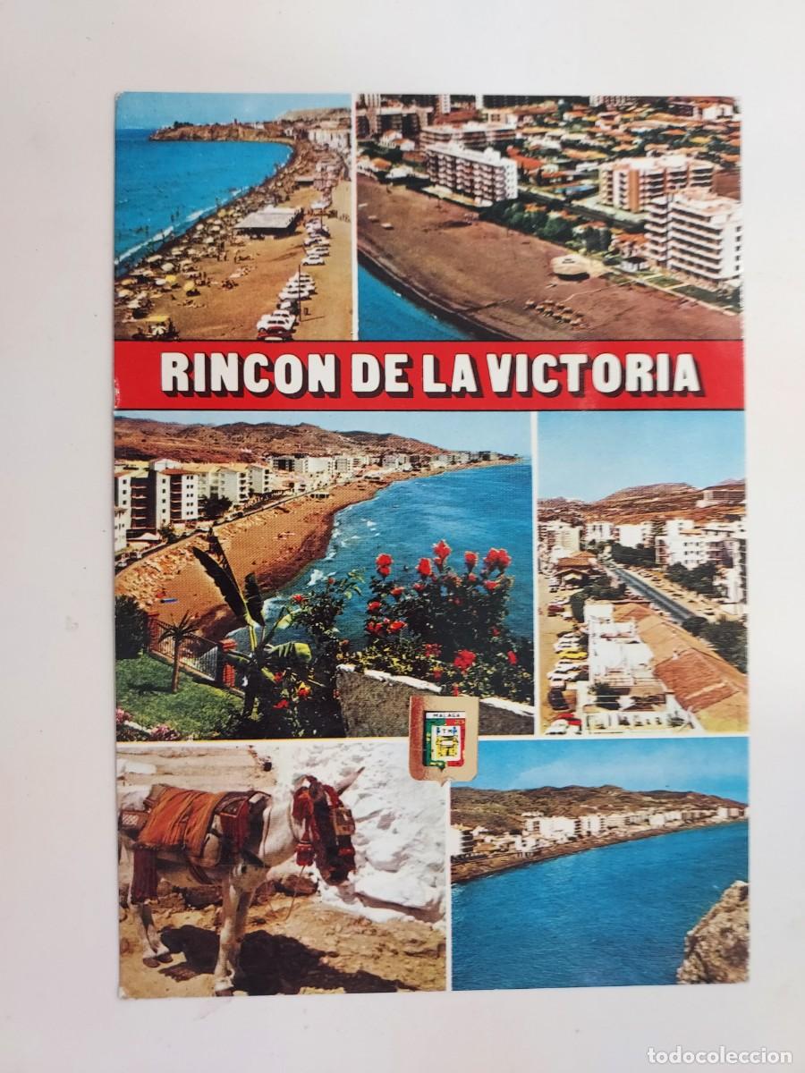 Postales: POSTAL RINCON DE LA VICTORIA DIVERSOS ASPECTOS. 1978. CIRCULADA. MALAGA