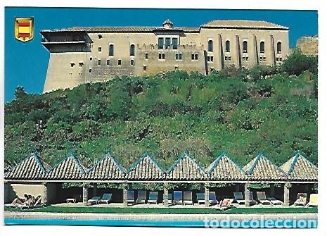 Postales: VISTA DESDE LA PISCINA.- PARADOR DE TURISMO.- CARMONA / SEVILLA