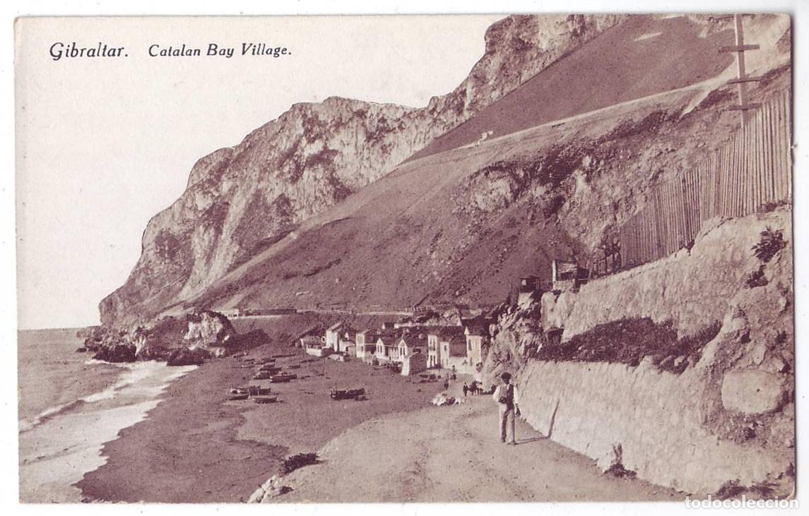 Postales: Gibraltar: Catalan Bay Village. Beanland, Malin & Co. No circulada (A&ntilde;os 10)