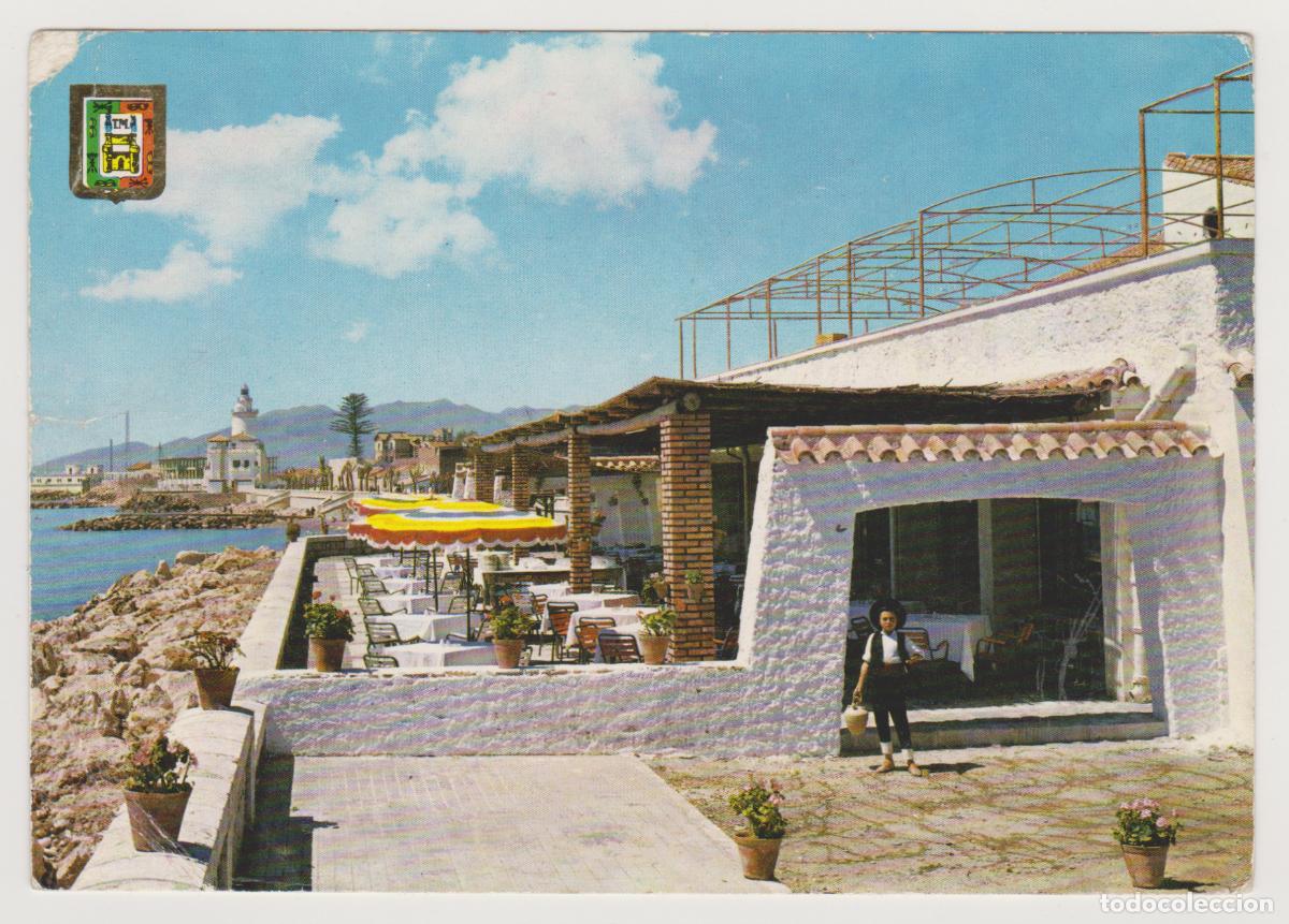 Postales: TARJETA POSTAL - MALAGA - RESTAURANTE ANTONIO MARTIN - N&ordm; 64 - EDICIONES FISA