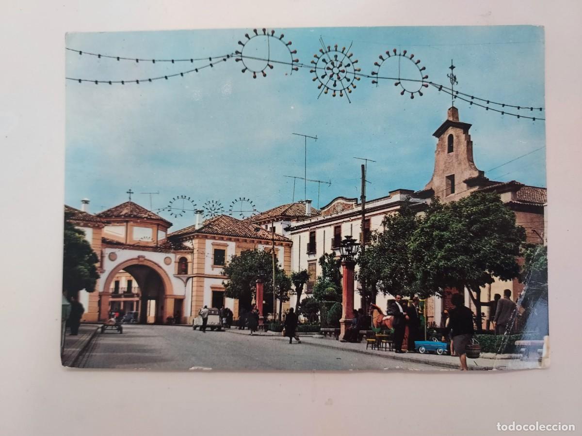 Postales: POSTAL ANDUJAR PLAZA BEATOS MARCOS CRIADO. 1965. CIRCULADA. JAEN