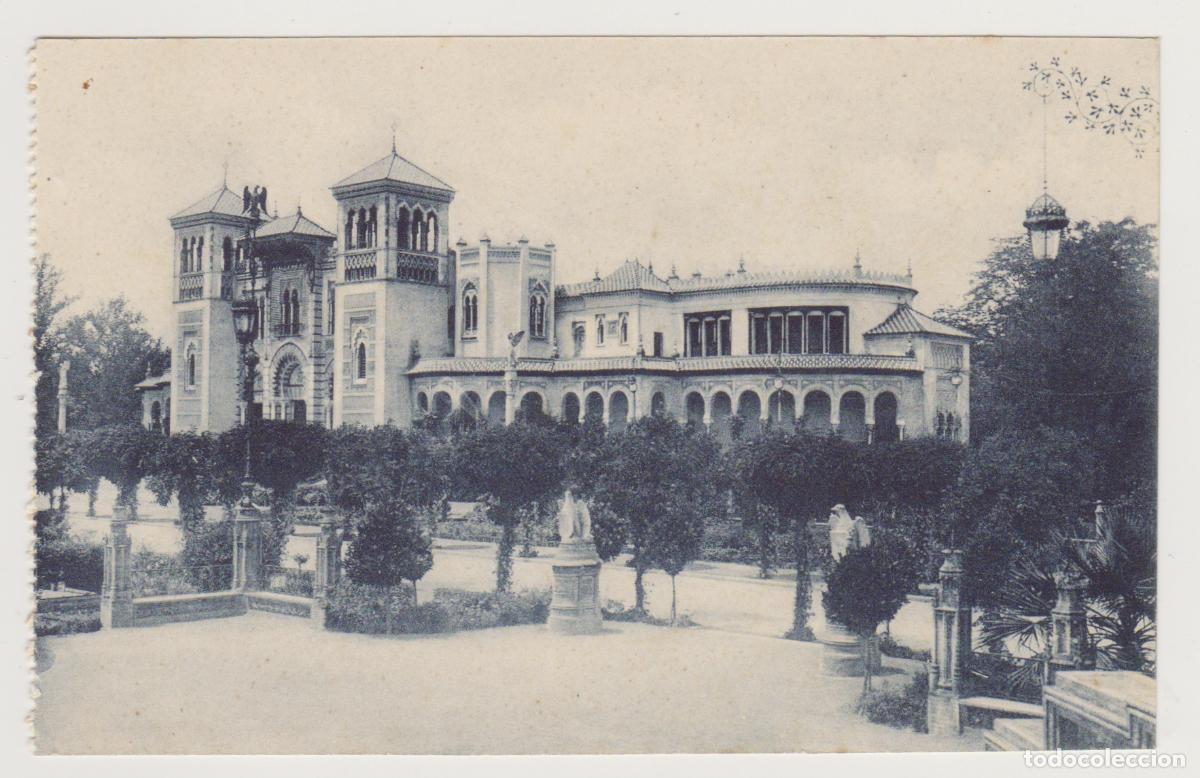 Postales: TARJETA POSTAL - SEVILLA - EXPOSICION, PABELLON DE ARTE E INDUSTRIAS - EDICIONES CLICHE O&Ntilde;A
