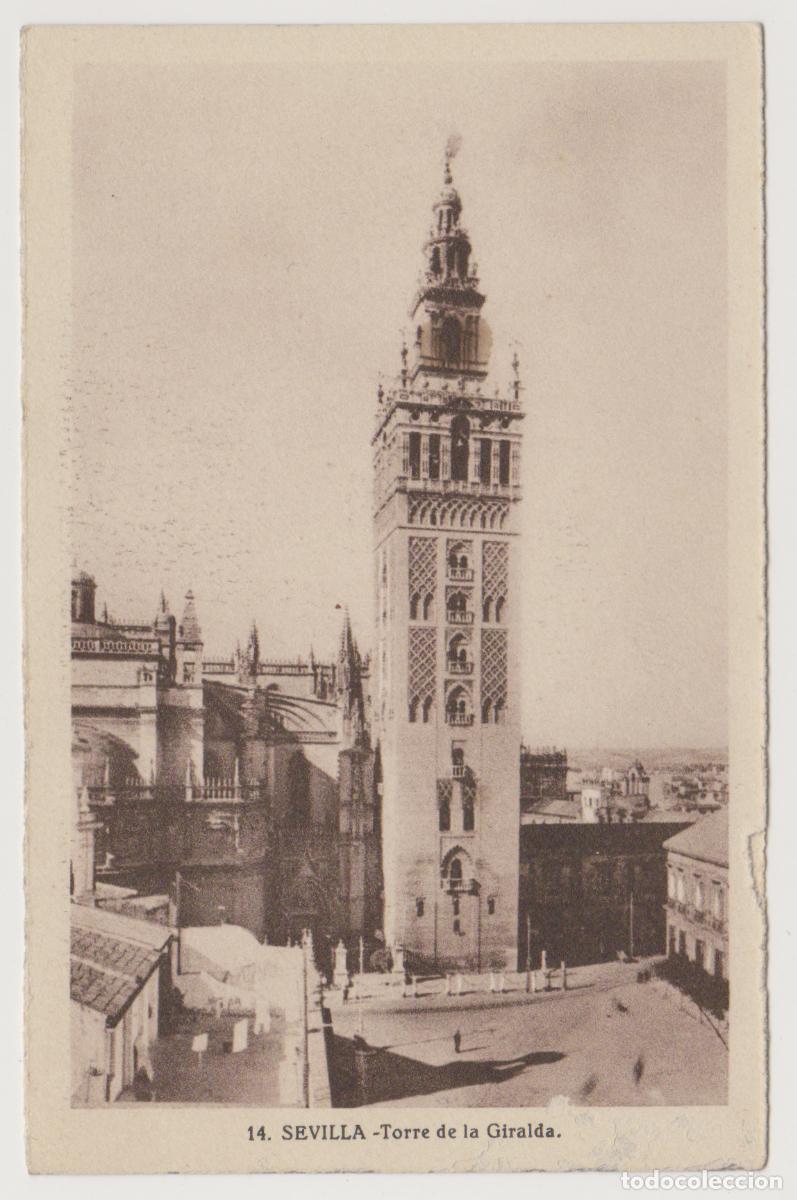 Postales: TARJETA POSTAL - SEVILLA - TORRE DE LA GIRALDA - N&ordm; 14