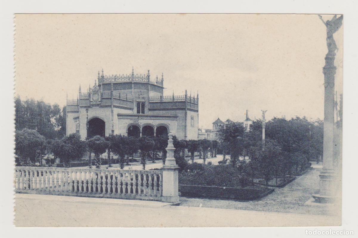 Postales: TARJETA POSTAL - SEVILLA - EXPOSICION, PABELLON REAL - EDICIONES CLICHE O&Ntilde;A