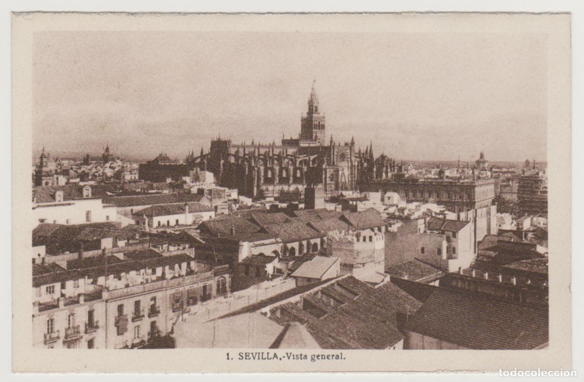 Postales: TARJETA POSTAL - SEVILLA - VISTA GENERAL - N&ordm; 1