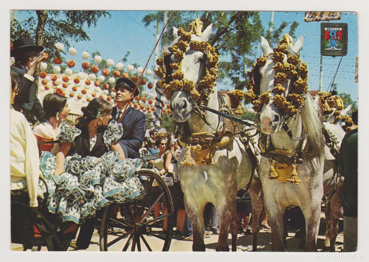 Postales: TARJETA POSTAL - SEVILLA - FERIA DE ABRIL - N&ordm; 233 - EDICIONES FISA
