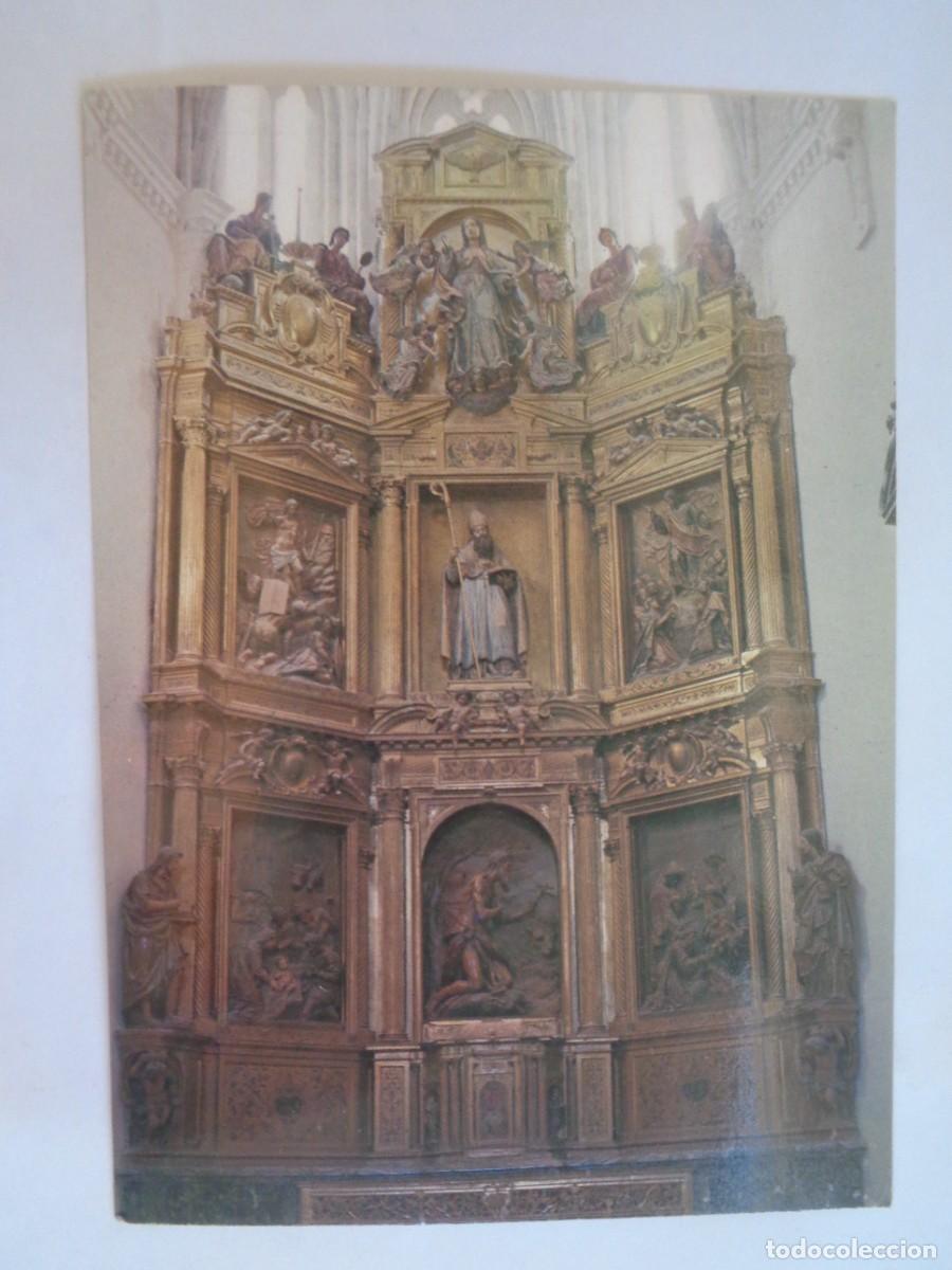 Postales: POSTAL SANTIPONCE ( SEVILLA )- MONASTERIO DE SAN ISIDORO DEL CAMPO: RETABLO PRINCIPAL, M. MONTA&Ntilde;ES