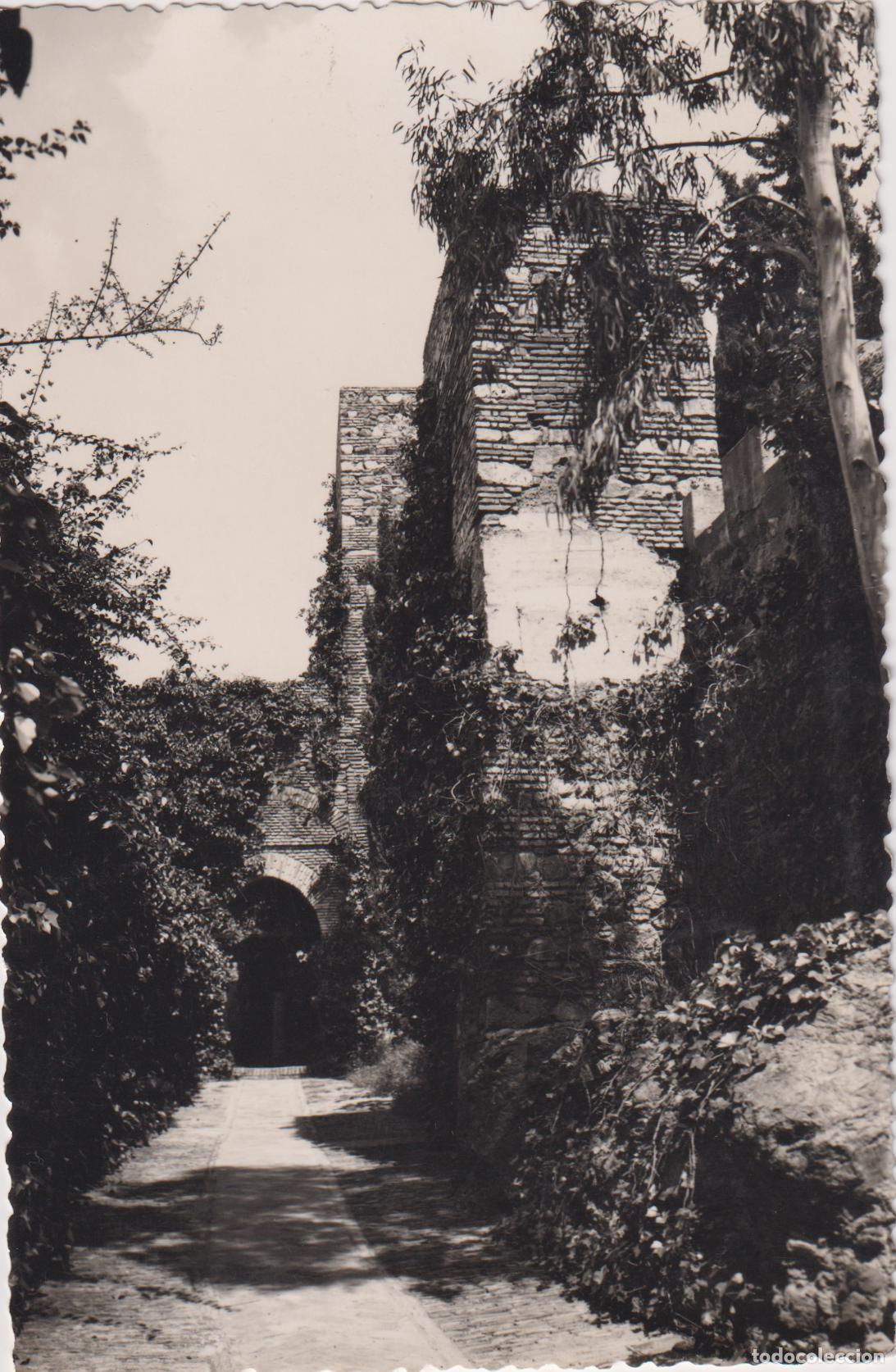 Postales: MALAGA, ALCAZABA &ndash; FOTO D. CORTES N&ordm;308 &ndash; S/C
