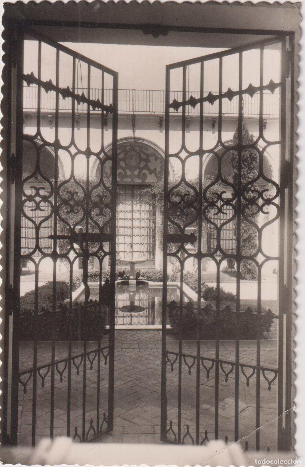 Postales: SEVILLA, MUSEO PROVINCIAL DE BELLAS ARTES, PATIO DE LAS CONCHAS &ndash; ED. GARCIA GARRABELLA N&ordm;203 &ndash; CIRC