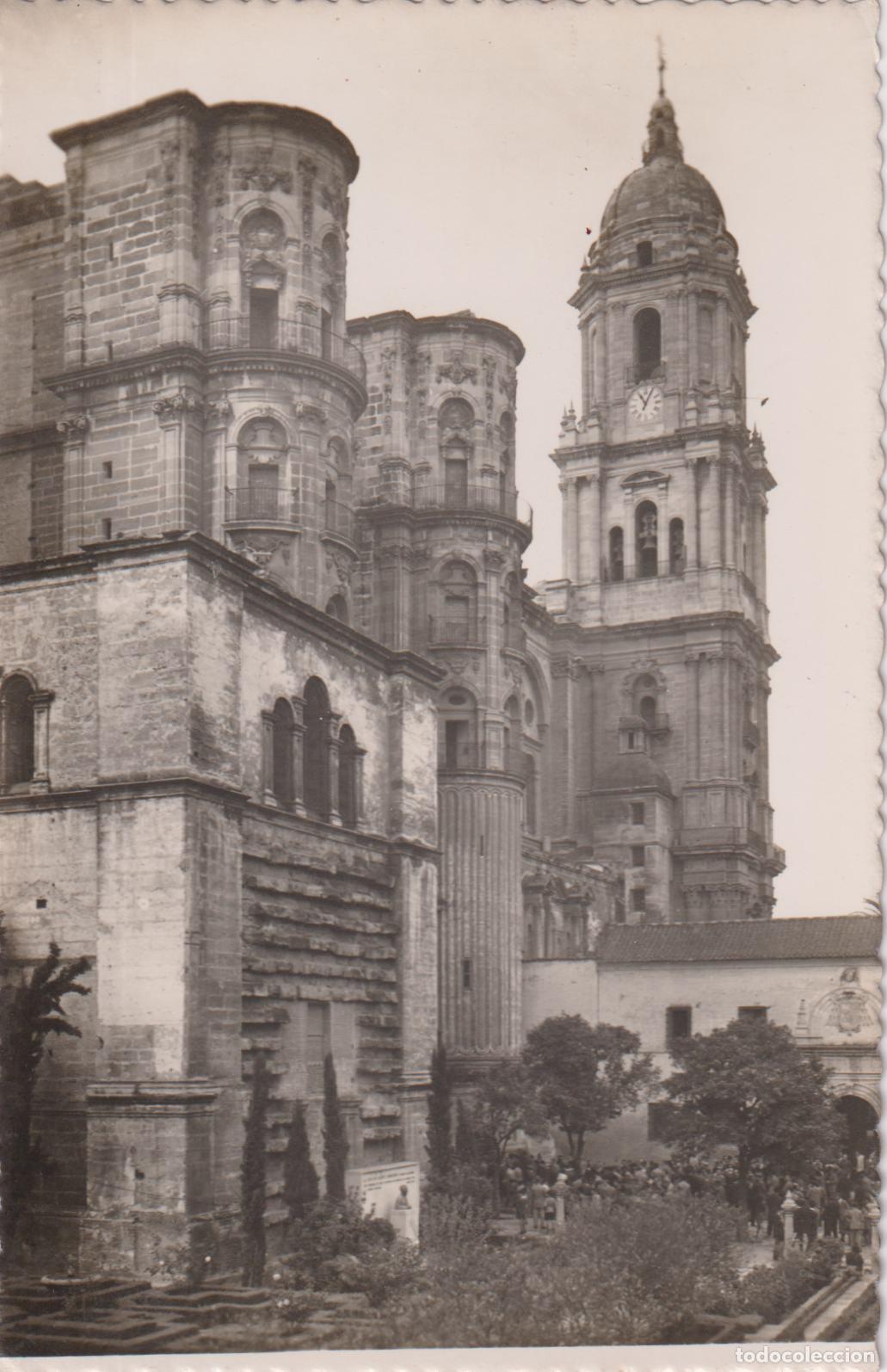 Postales: MALAGA, CATEDRAL, FACHADA NORTE Y TORRE &ndash; ED.GARCIA GARRABELLA N&ordm;3 &ndash; S/C