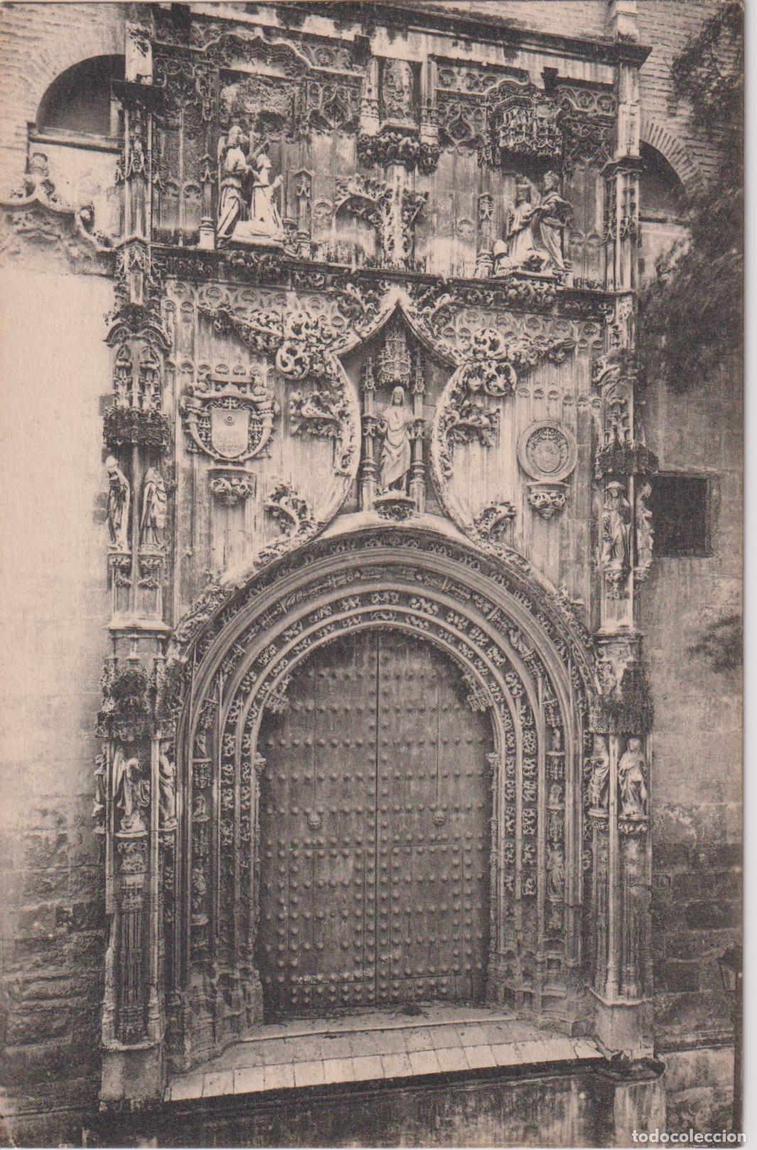 Postales: MALAGA, PORTADA IGLESIA PARROQUIAL SAGRARIO &ndash; L.ROISIN FOT.N&ordm;15 &ndash; S/C