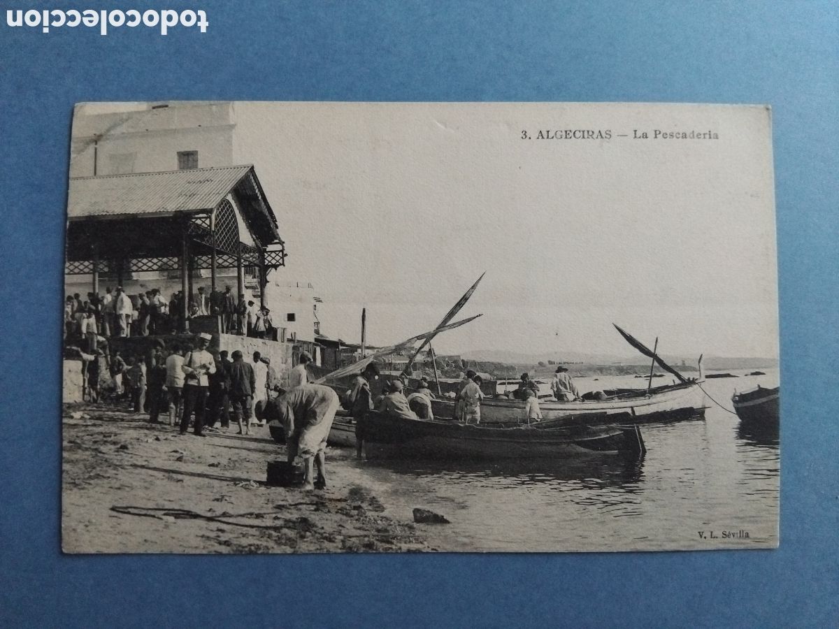Postales: Postal Algeciras. Las Pescader&iacute;a.