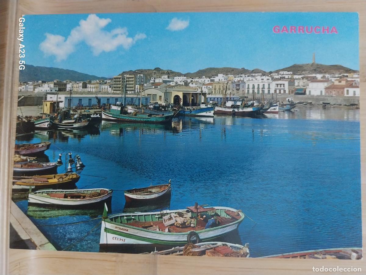 Postales: GARRUCHA PUERTO ED E ROSSELL 4 SC ORIGINAL BARCAS PESCADORES *