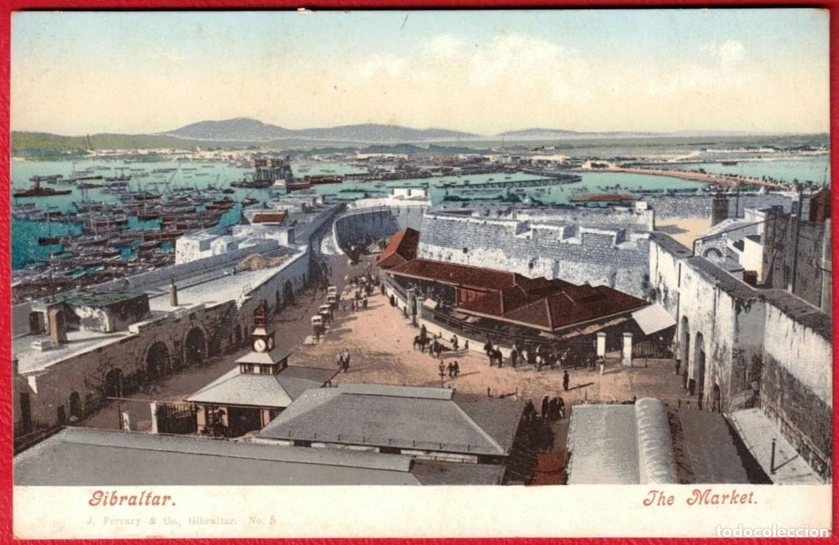 Postcards: Gibraltar - The MARKET