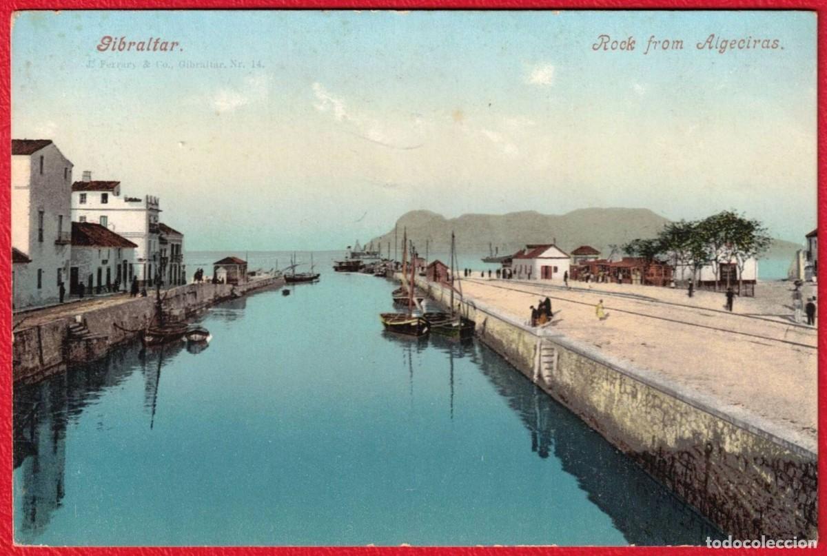 Postkarten: Gibraltar - Rock from Algeciras