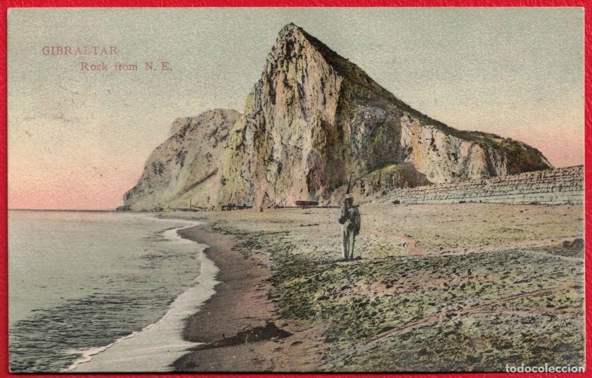 Postales: Gibraltar - Algeciras - Rock from N.E.