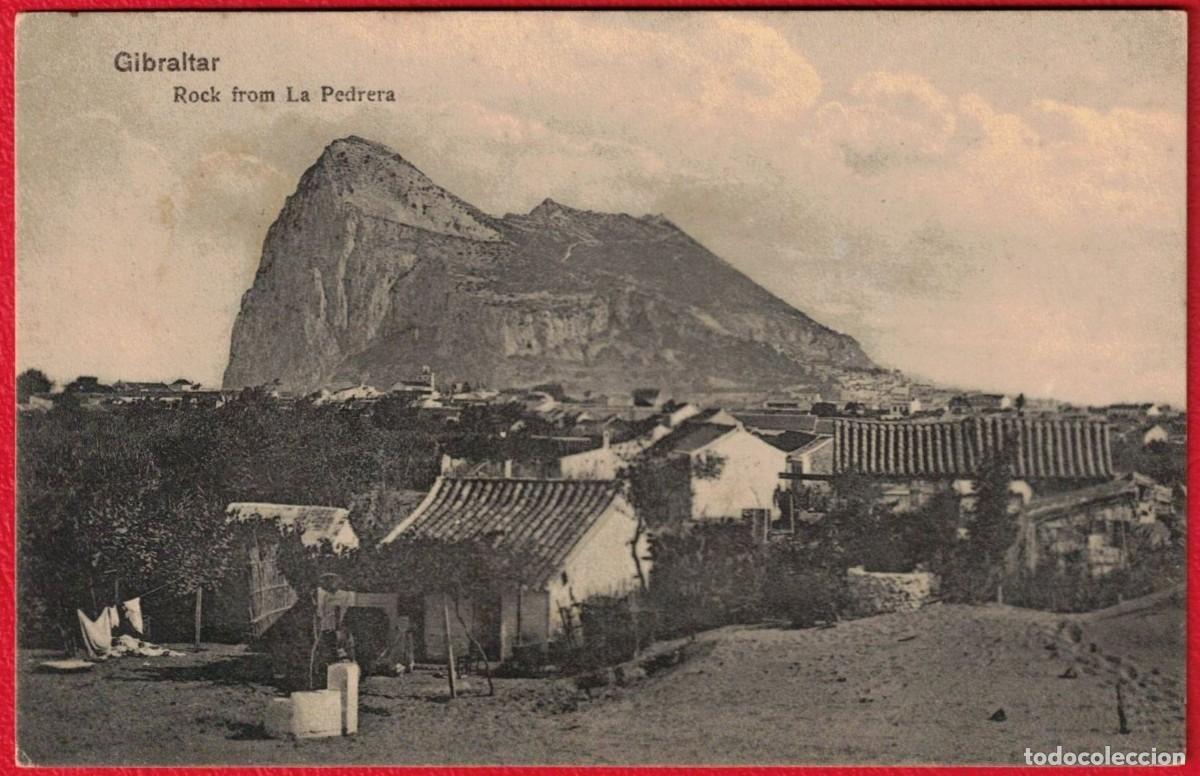 Postales: Gibraltar - Algeciras - Rock from La Pedrera