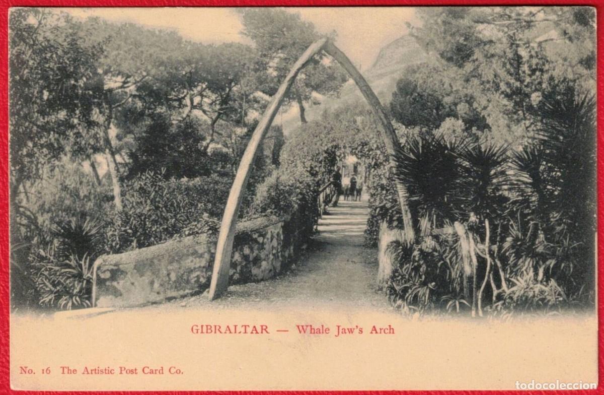 Postales: Gibraltar - Whale Jaw&acute;s Arch