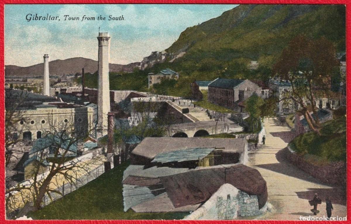 Postales: Gibraltar - Town from The South
