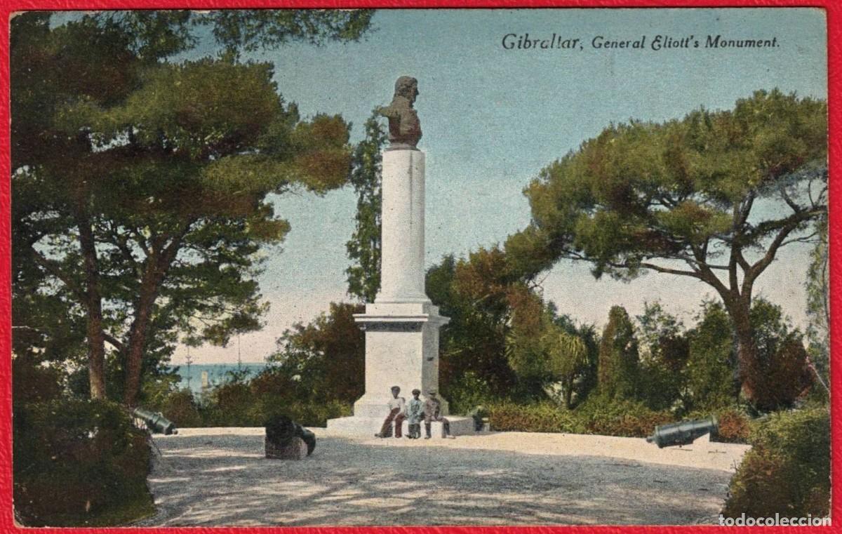 Postales: Gibraltar - General Eliott&acute;s Monument - Foto 1