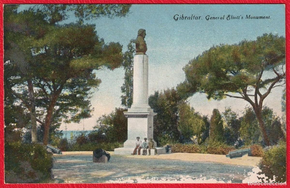 Postales: Gibraltar - General Eliott&acute;s Monument